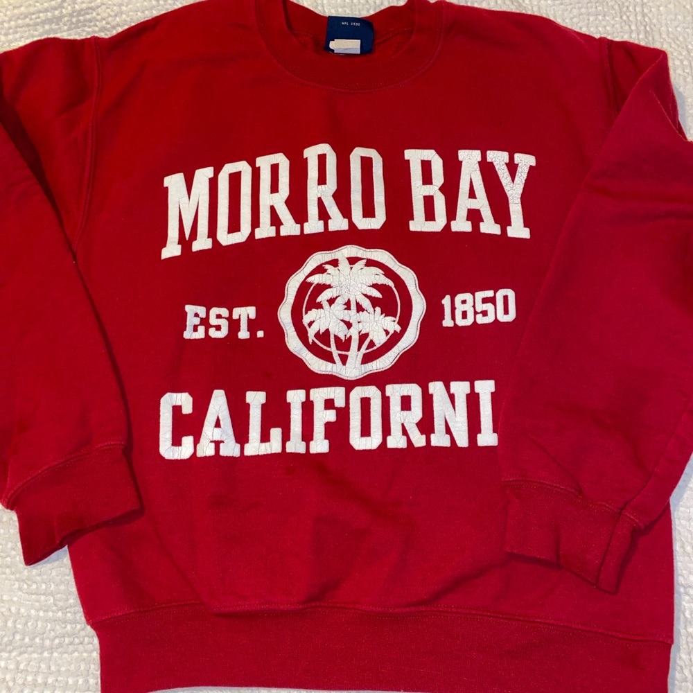 Crew neck sweatshirt